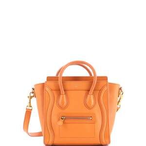 Celine Luggage Bag Smooth Leather Nano #203794C14B